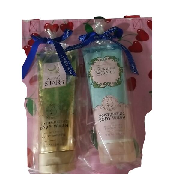 NEW Bath & Body Works Sweetest Song & In The Stars Moisturizing Body Wash 10 oz - Picture 5 of 5